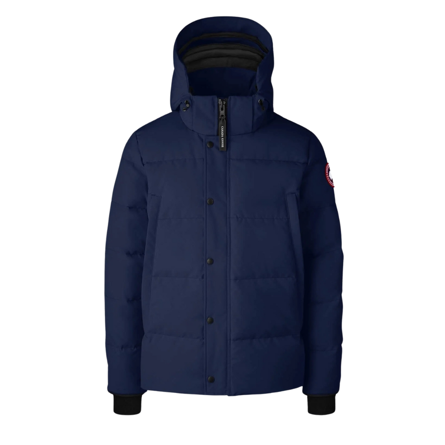Parka bleu marine Goose Wyndham
