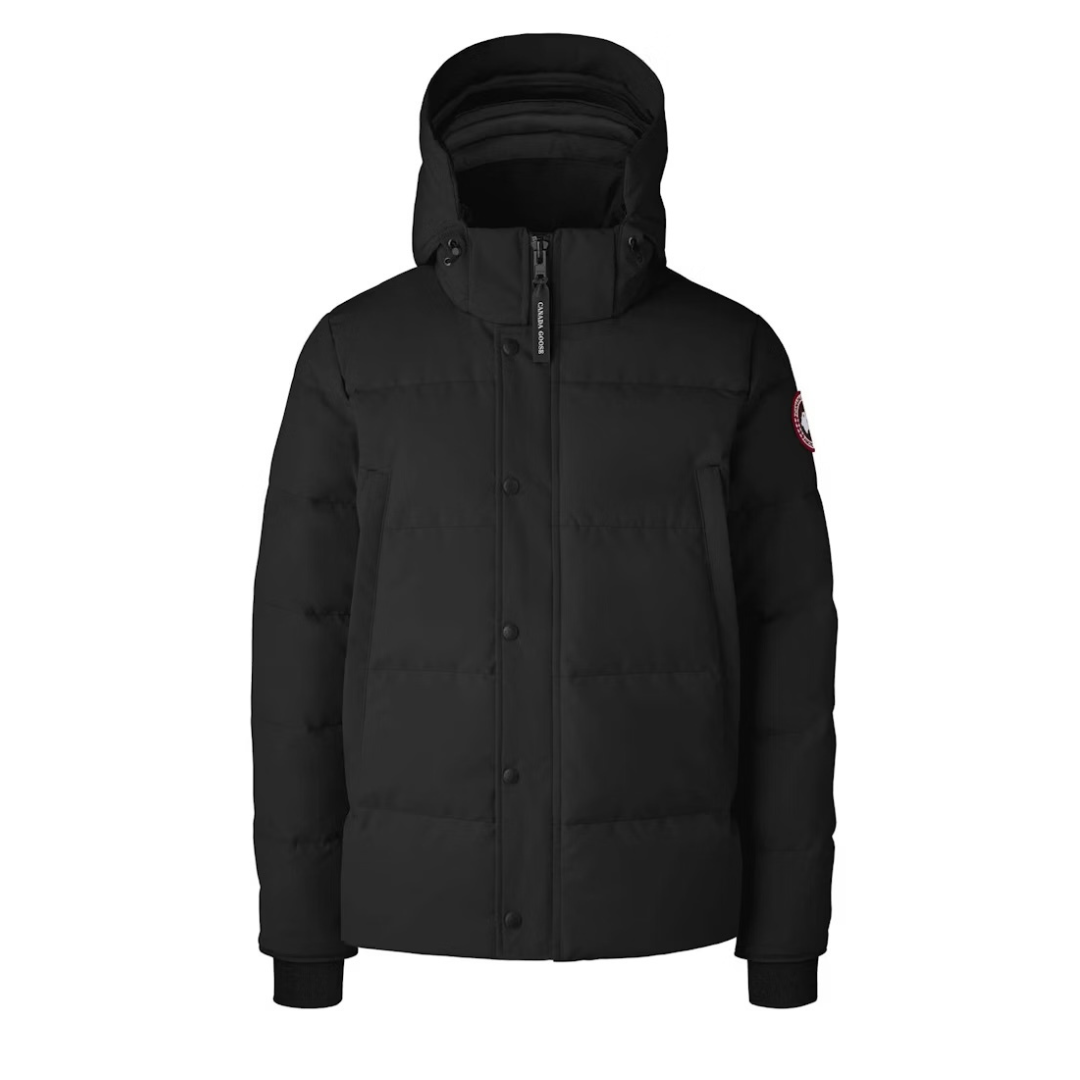 Parka noire Goose Wyndham