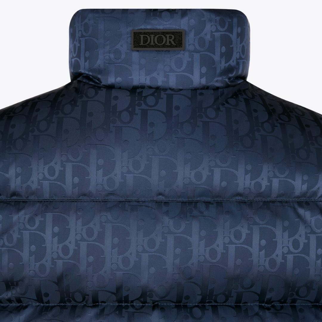Gilet monogrammé CD - Marine