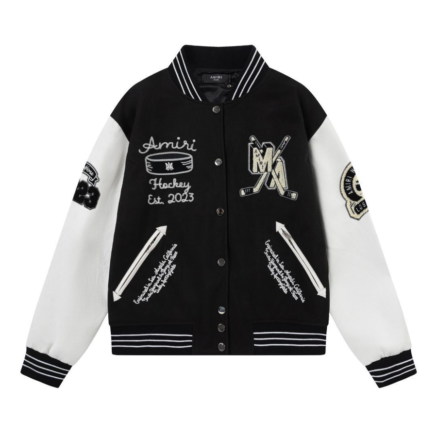Veste à logo décalé Amr