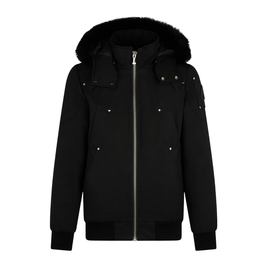 Veste bomber Moose entièrement noire