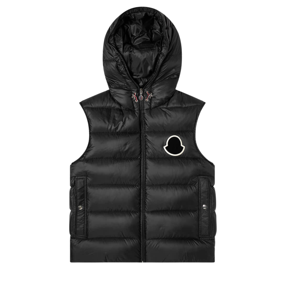Gilet à capuche monogrammé avec logo