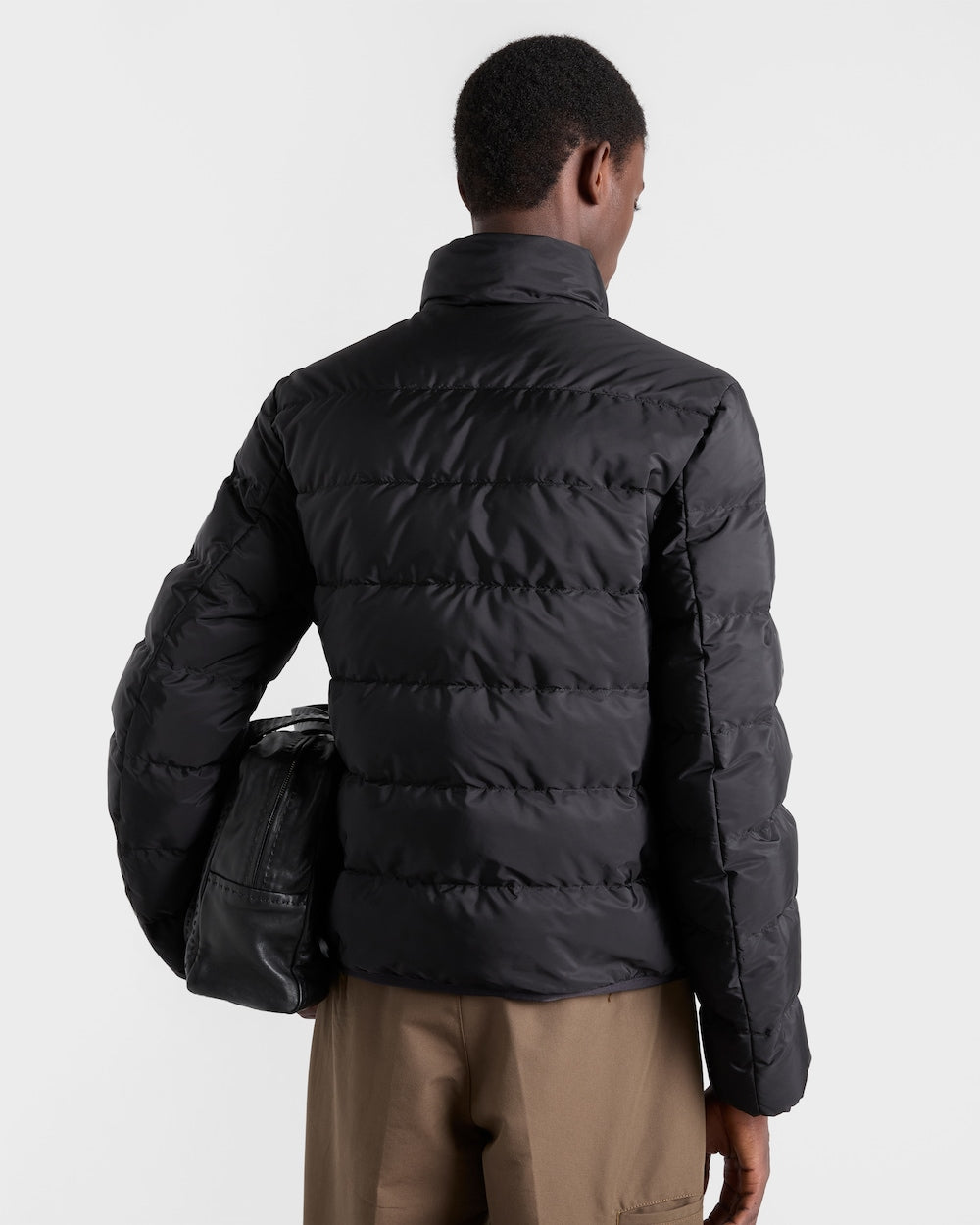 Doudoune en Re-Nylon à matelassage moyen