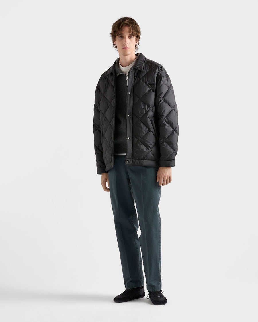 Manteau matelassé en tissu technique