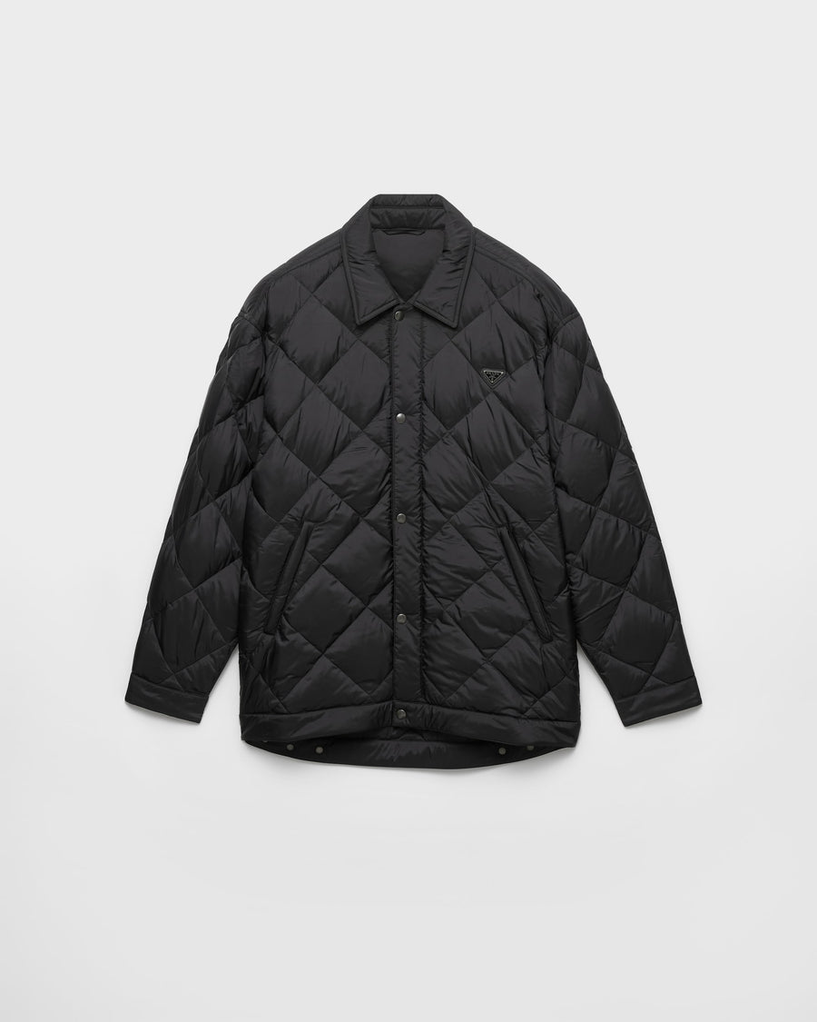 Manteau matelassé en tissu technique
