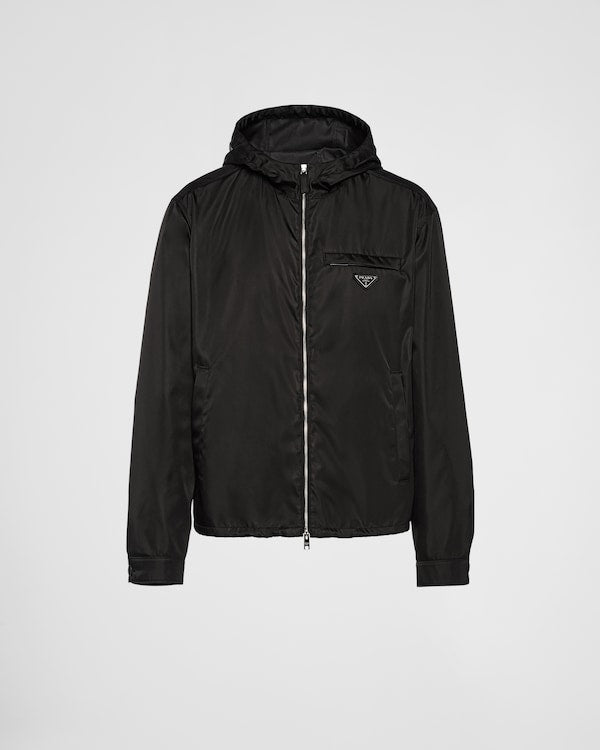 Blouson en Re-Nylon à capuche