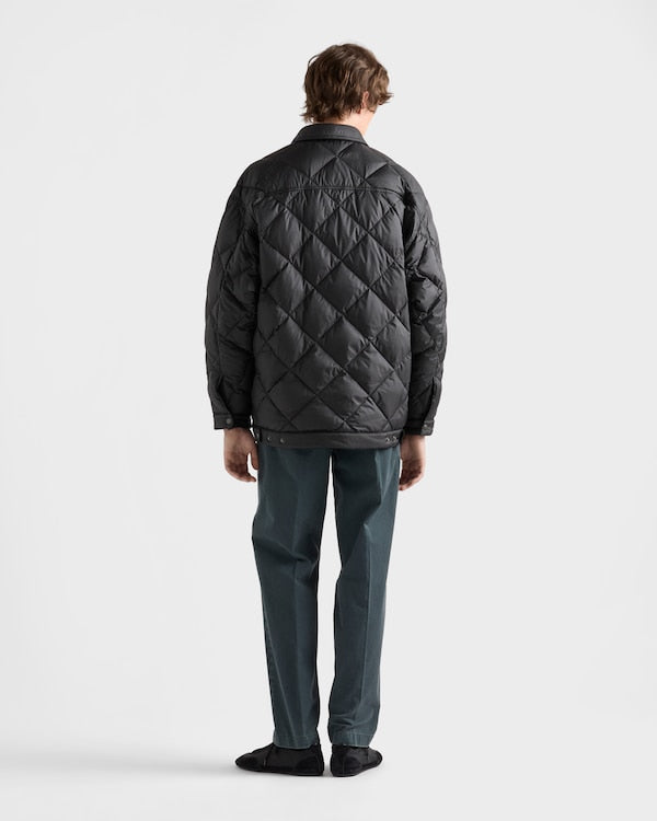 Manteau matelassé en tissu technique