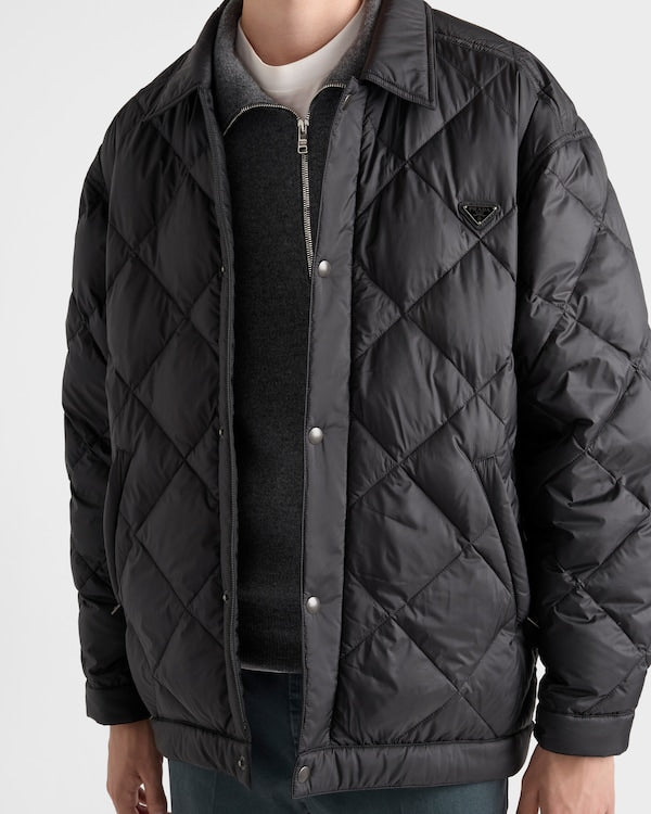 Manteau matelassé en tissu technique