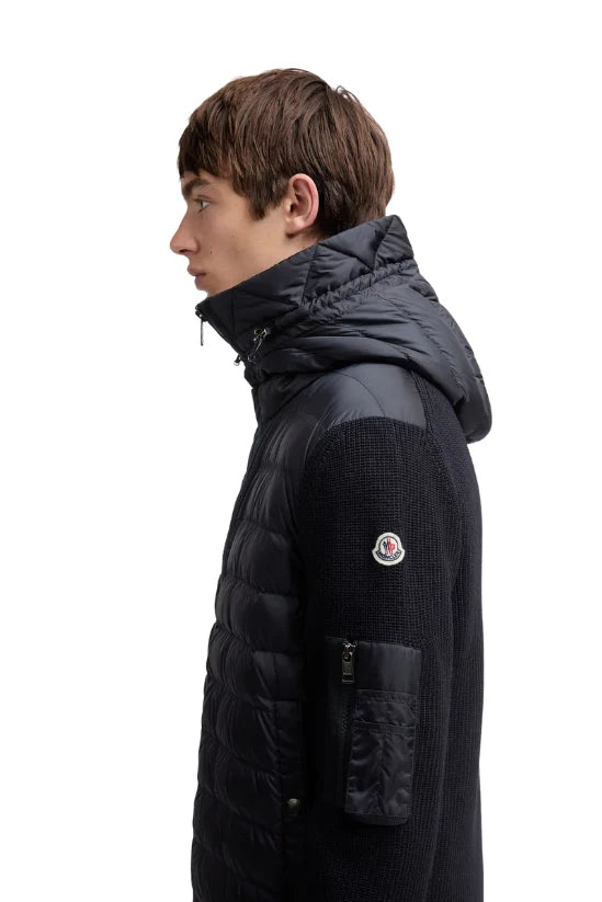 Gilet 'MC' avec capuche