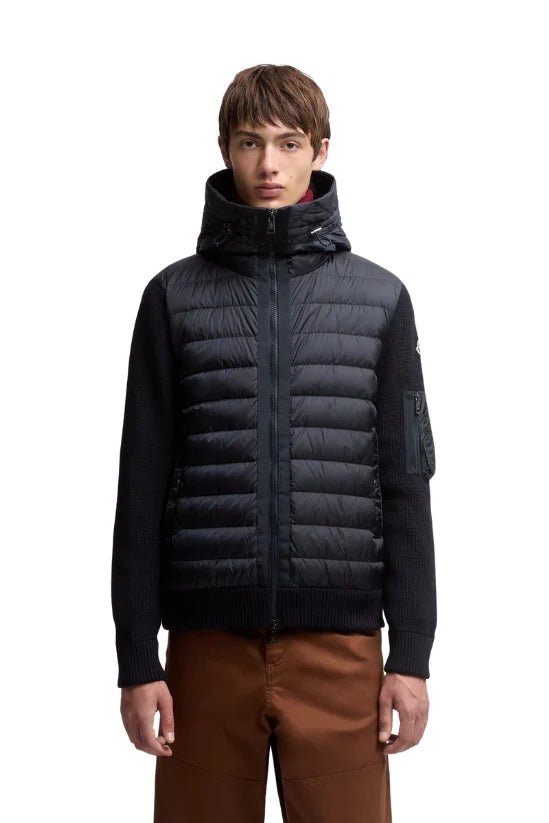 Gilet 'MC' avec capuche